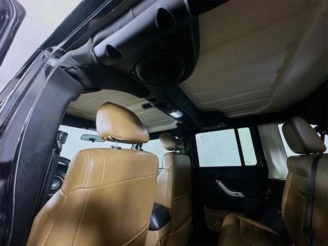 used 2012 Jeep Wrangler Unlimited car, priced at $16,597