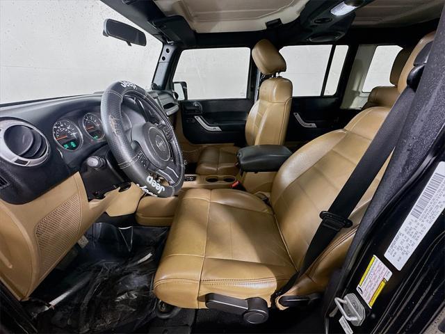 used 2012 Jeep Wrangler Unlimited car, priced at $16,597
