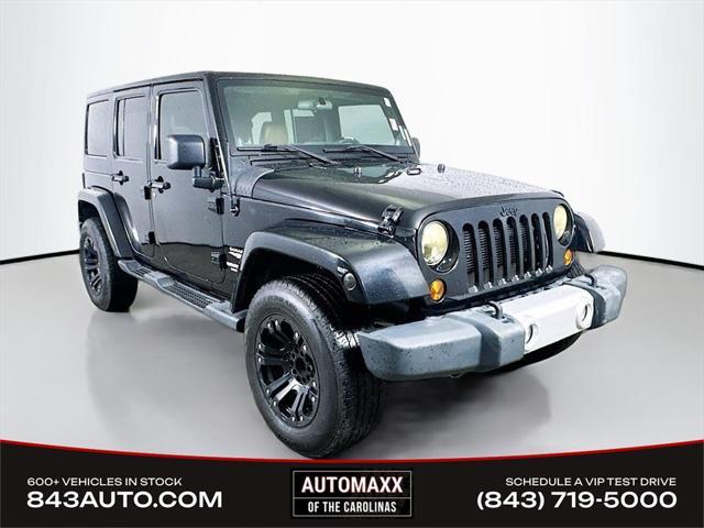 used 2012 Jeep Wrangler Unlimited car, priced at $16,597