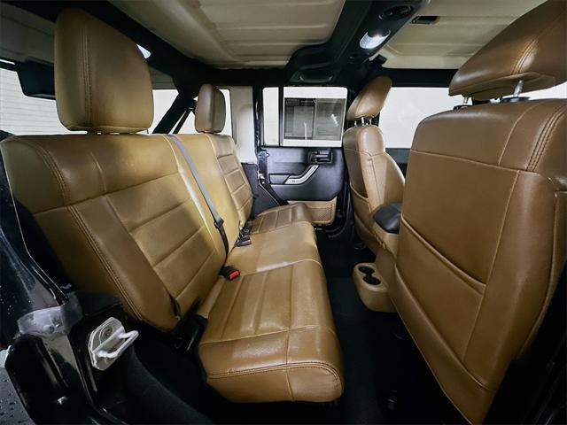 used 2012 Jeep Wrangler Unlimited car, priced at $16,597