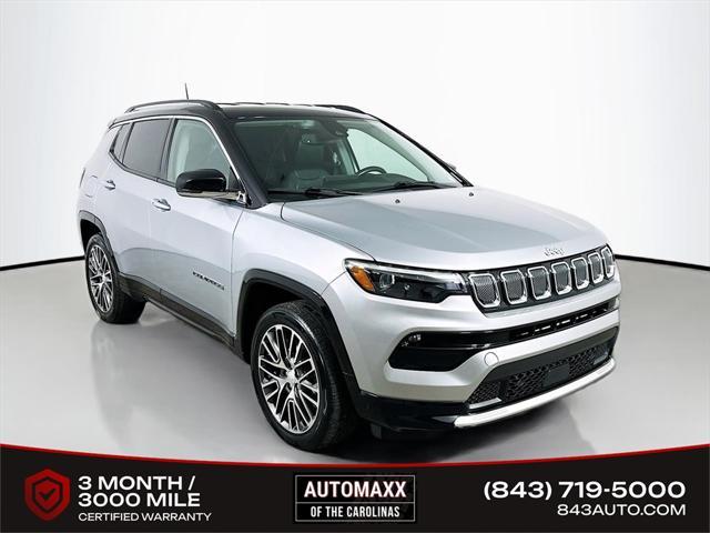 used 2022 Jeep Compass car, priced at $20,696