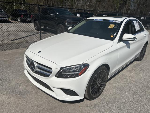 used 2021 Mercedes-Benz C-Class car, priced at $21,851