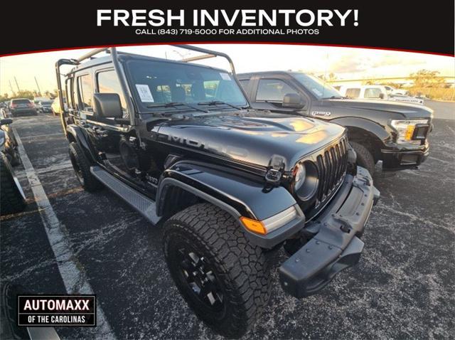 used 2019 Jeep Wrangler Unlimited car, priced at $28,694