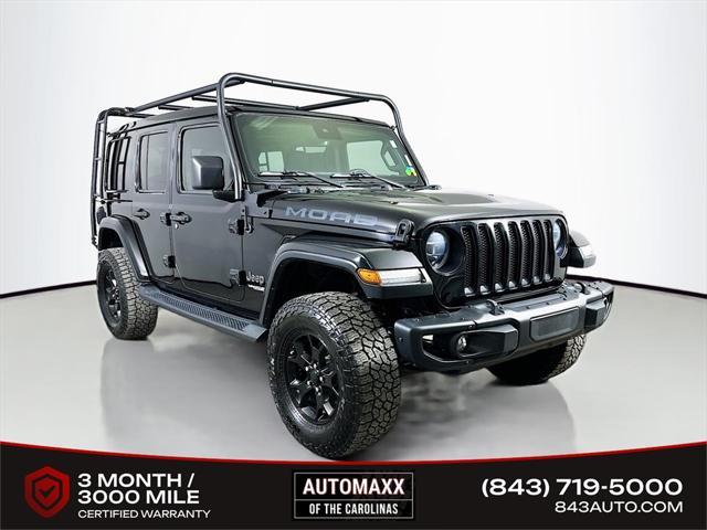 used 2019 Jeep Wrangler Unlimited car, priced at $27,355