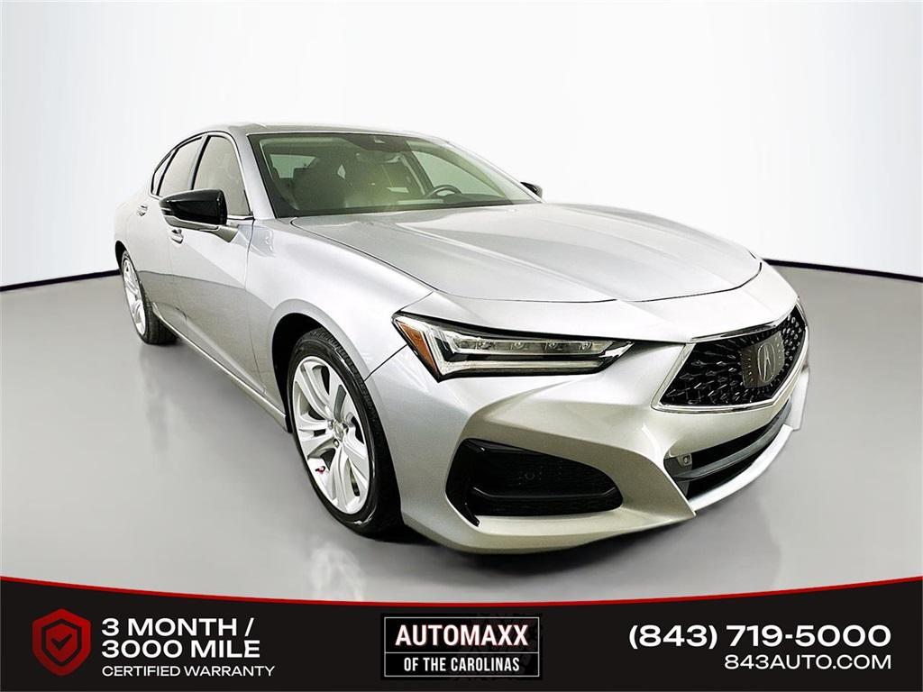 used 2021 Acura TLX car, priced at $29,500