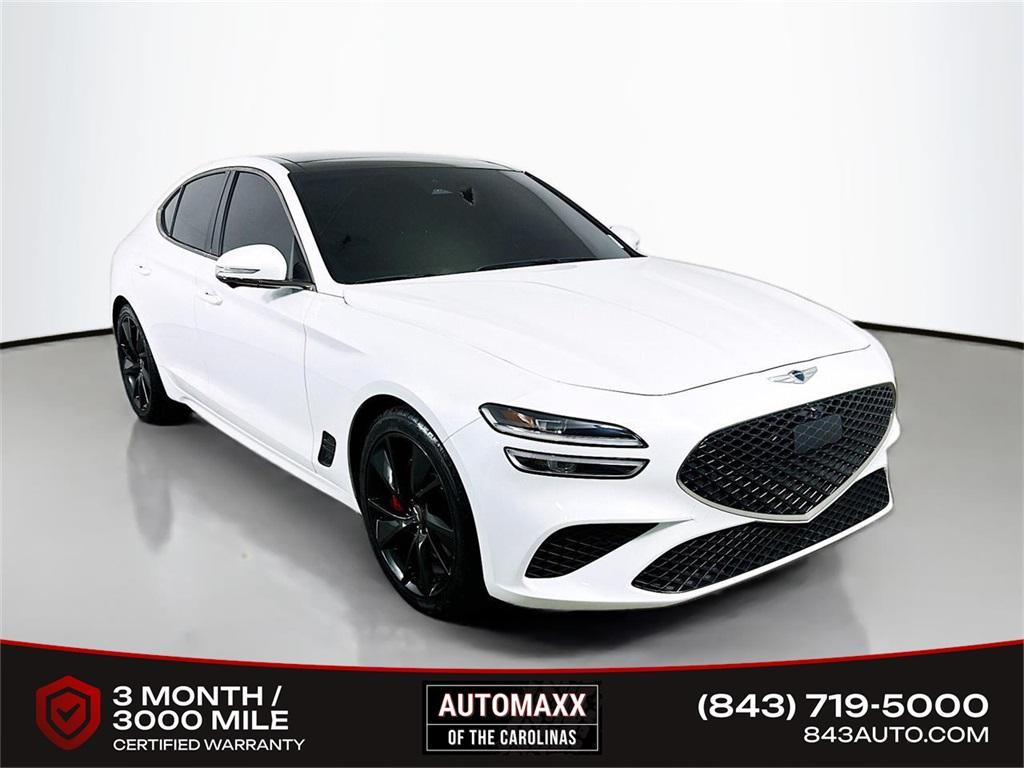 used 2023 Genesis G70 car, priced at $35,900