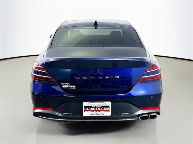used 2023 Genesis G70 car, priced at $28,000