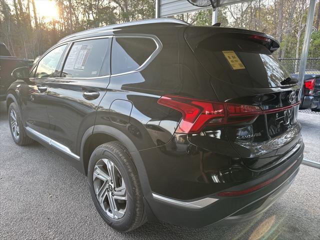 used 2021 Hyundai Santa Fe car, priced at $18,719