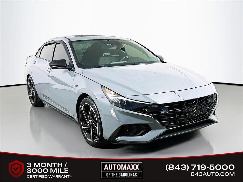 used 2022 Hyundai Elantra car, priced at $18,525