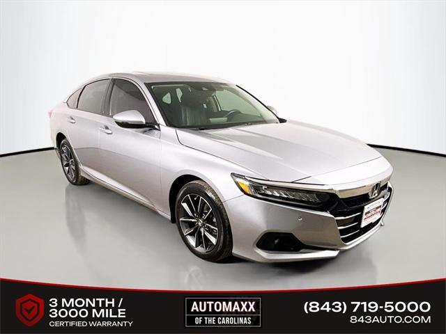 used 2021 Honda Accord car, priced at $25,733