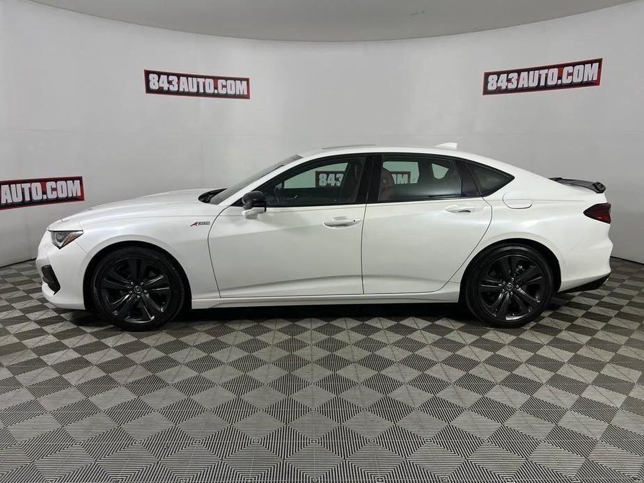 used 2021 Acura TLX car, priced at $32,700