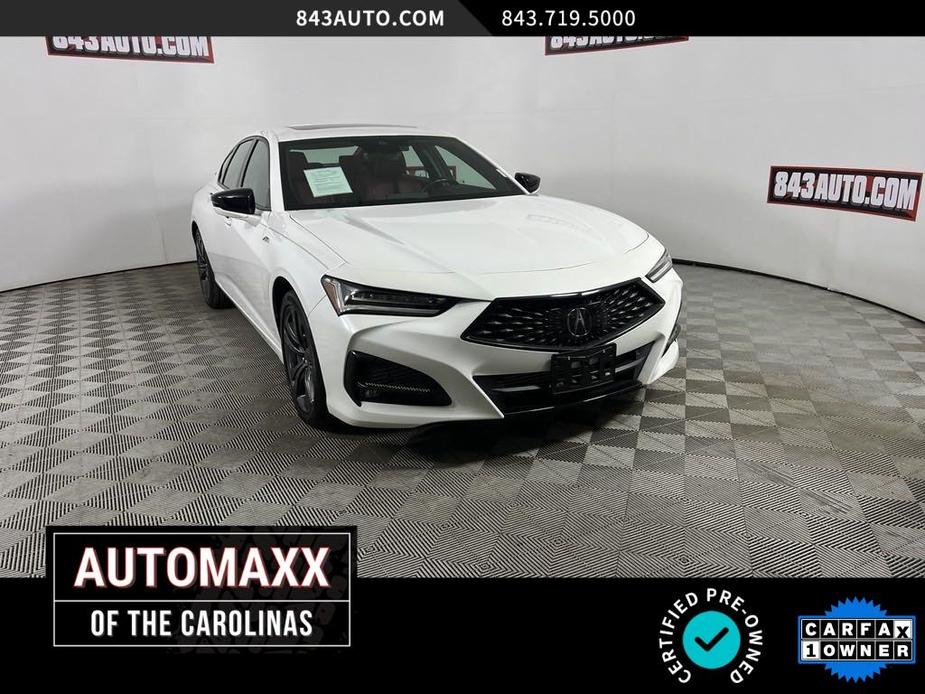 used 2021 Acura TLX car, priced at $31,290