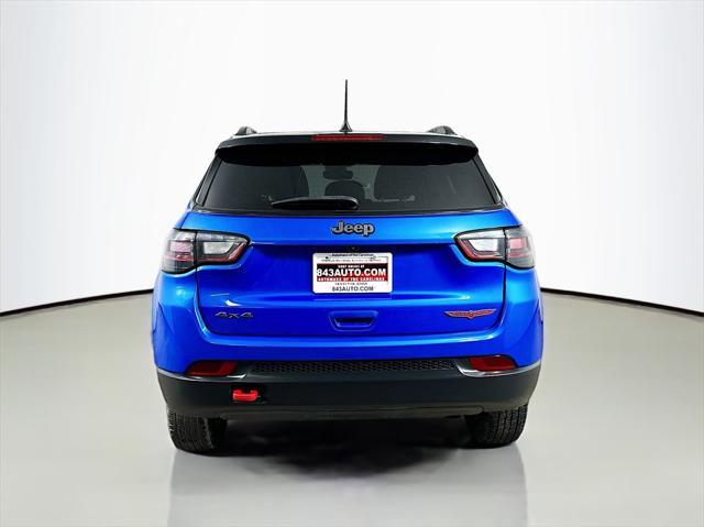 used 2023 Jeep Compass car, priced at $24,999