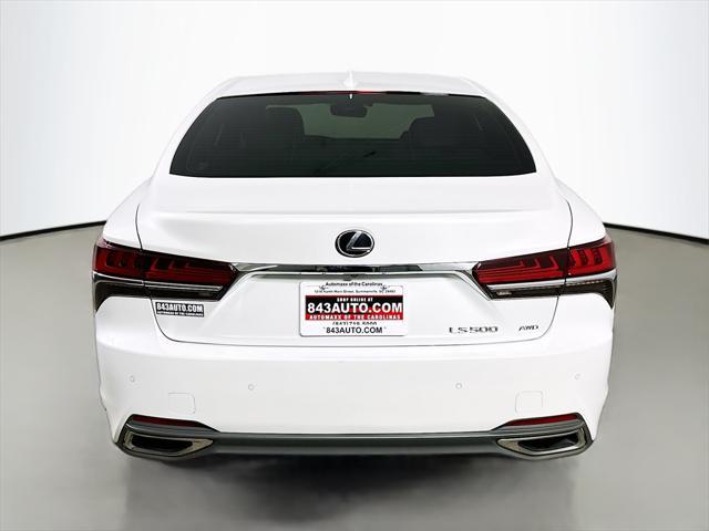 used 2018 Lexus LS 500 car, priced at $38,800