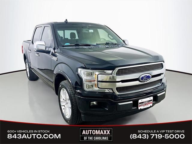 used 2018 Ford F-150 car, priced at $34,900