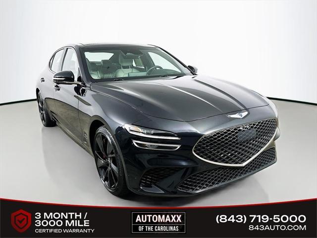 used 2023 Genesis G70 car, priced at $37,830