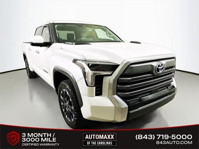 used 2023 Toyota Tundra Hybrid car, priced at $48,377