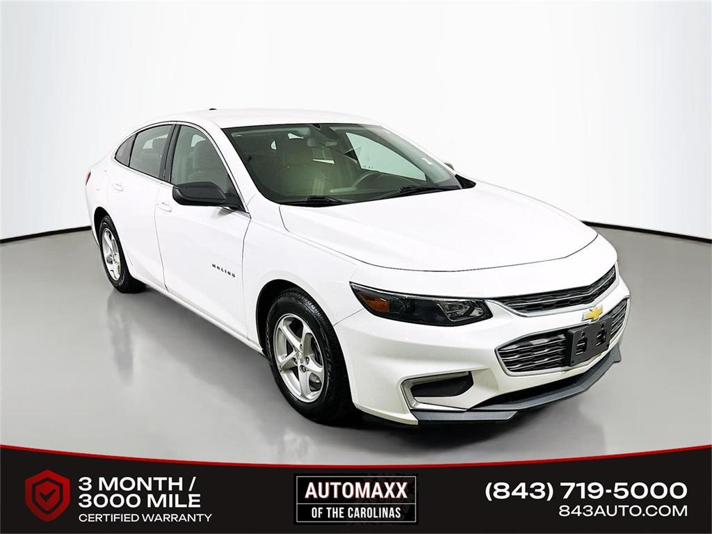 used 2018 Chevrolet Malibu car, priced at $13,446