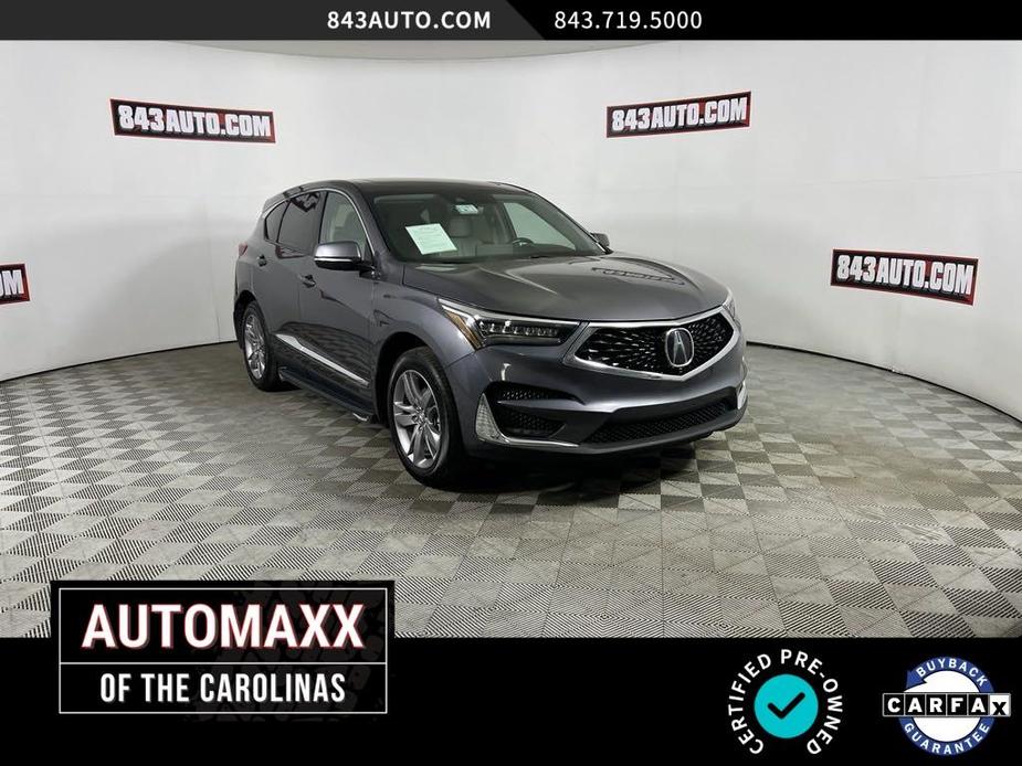used 2021 Acura RDX car, priced at $27,900