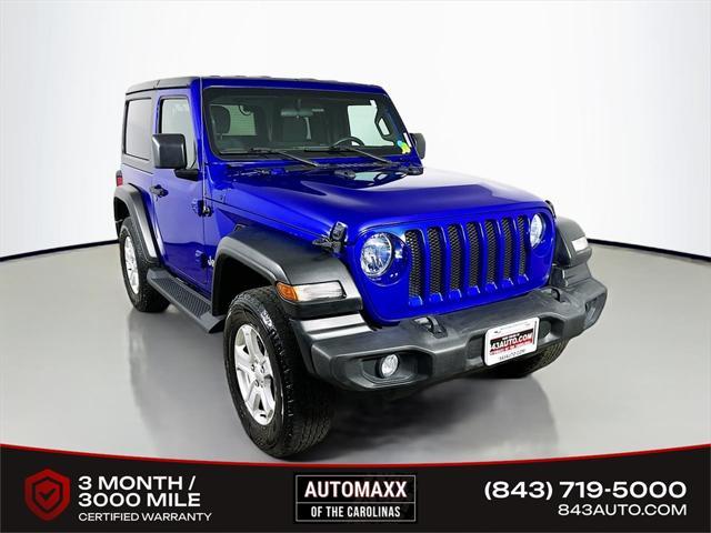 used 2019 Jeep Wrangler car, priced at $24,400