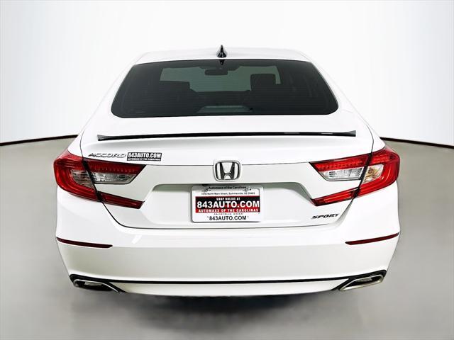 used 2021 Honda Accord car, priced at $21,531