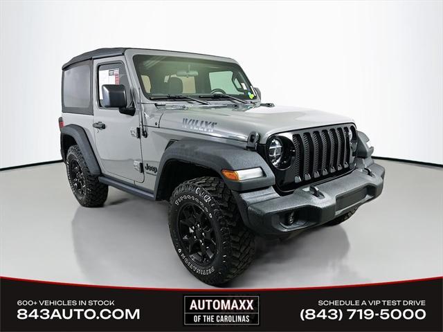 used 2020 Jeep Wrangler car, priced at $26,999