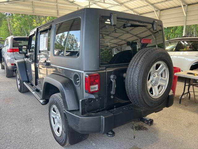 used 2018 Jeep Wrangler JK Unlimited car, priced at $15,990