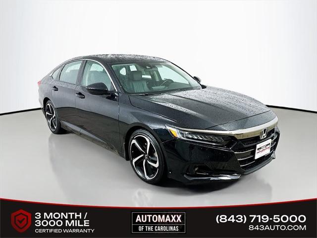 used 2021 Honda Accord car, priced at $24,995