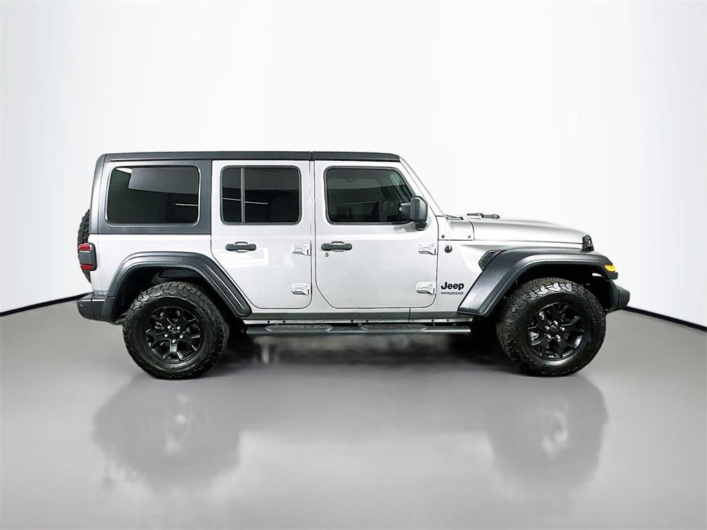used 2020 Jeep Wrangler Unlimited car, priced at $25,000