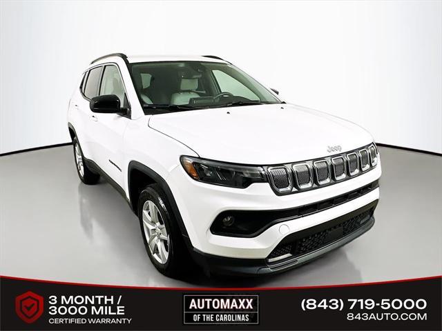 used 2022 Jeep Compass car, priced at $22,760