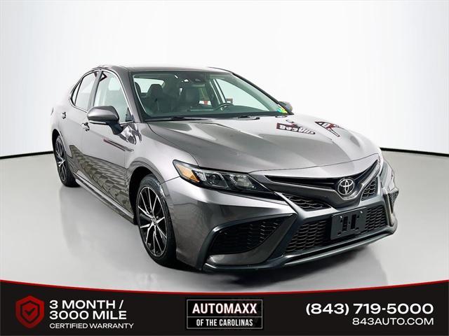 used 2022 Toyota Camry car, priced at $21,500