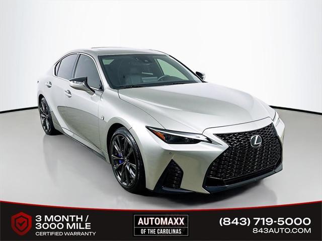 used 2022 Lexus IS 350 car, priced at $42,450