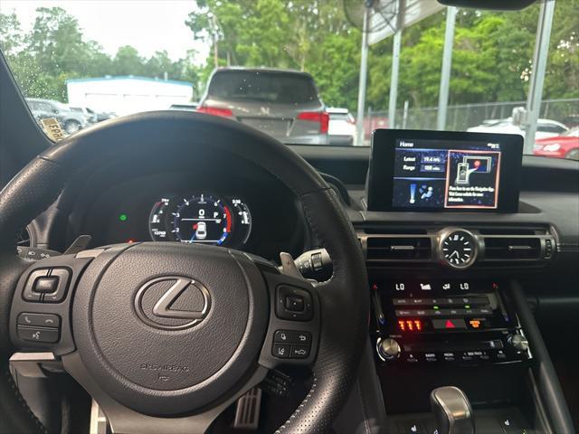 used 2022 Lexus IS 350 car, priced at $42,450