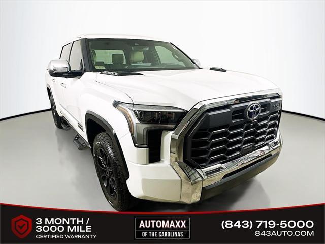 used 2022 Toyota Tundra Hybrid car, priced at $49,598