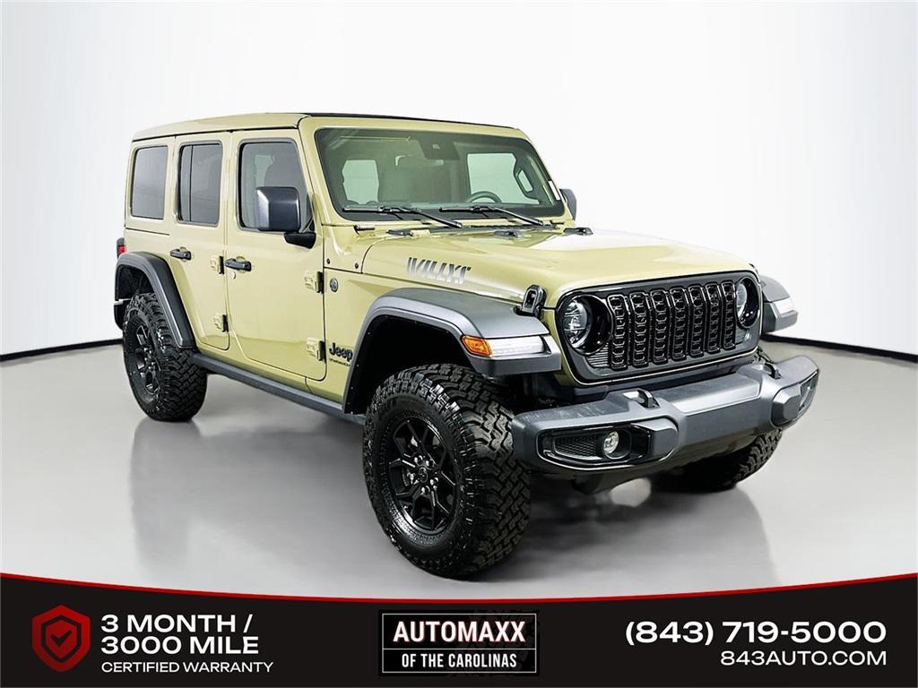 used 2025 Jeep Wrangler car, priced at $46,515