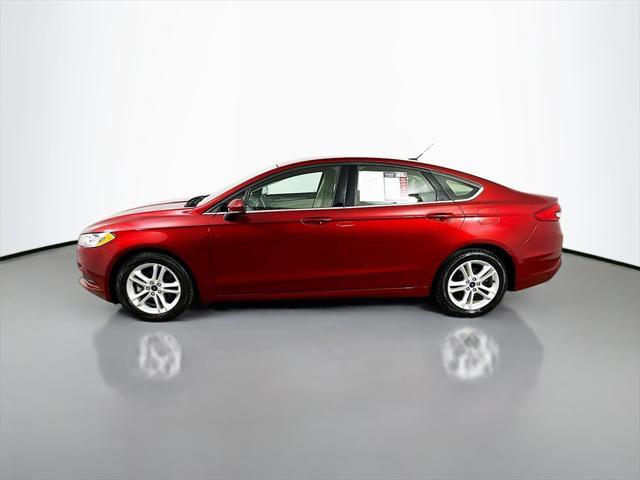 used 2018 Ford Fusion car, priced at $12,913