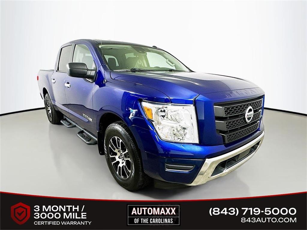 used 2021 Nissan Titan car, priced at $26,600