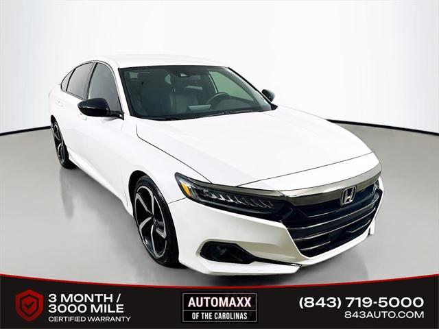 used 2022 Honda Accord car, priced at $23,899