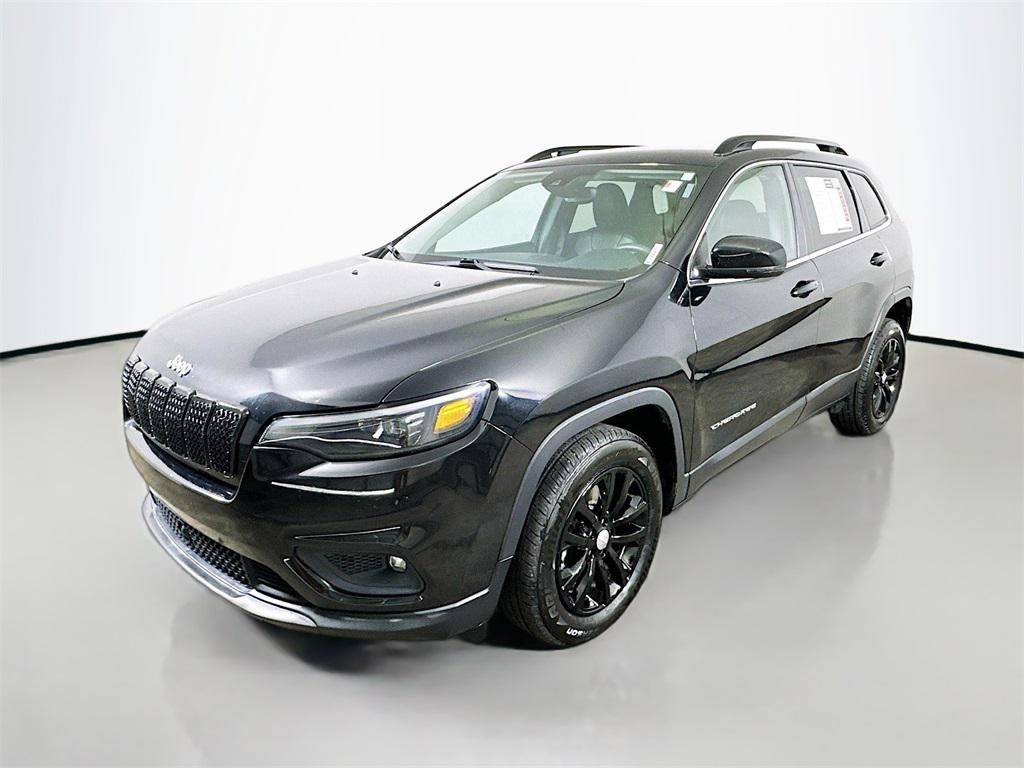 used 2022 Jeep Cherokee car, priced at $18,300