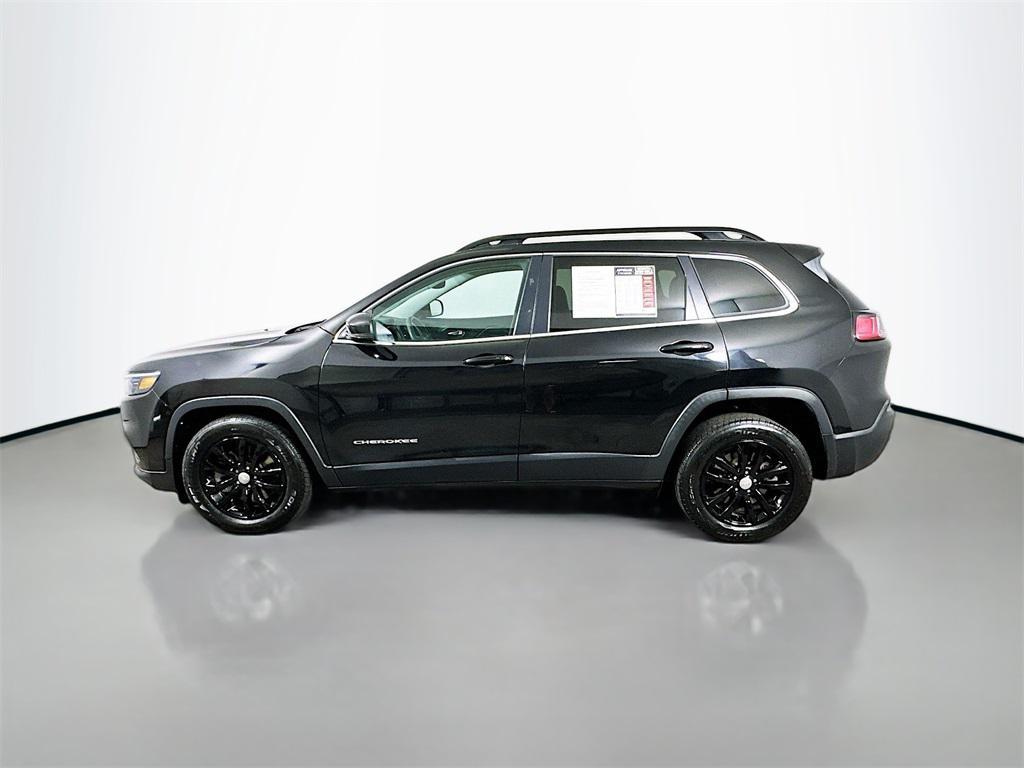 used 2022 Jeep Cherokee car, priced at $18,300