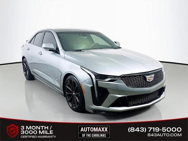 used 2023 Cadillac CT4-V car, priced at $52,590