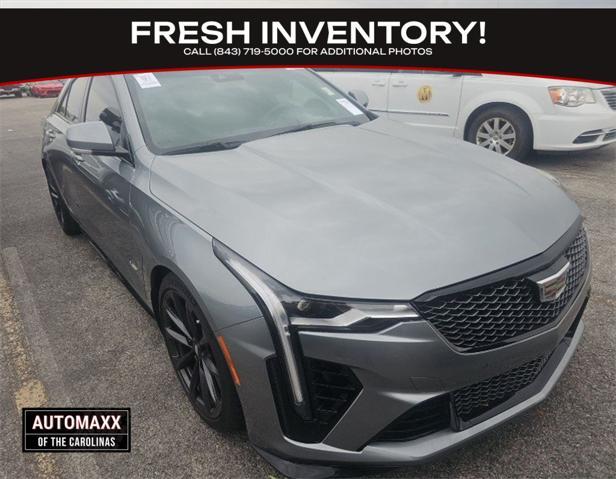 used 2023 Cadillac CT4-V car, priced at $52,990