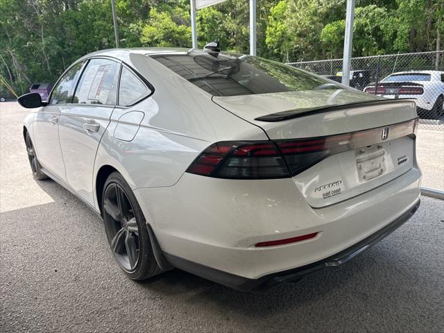 used 2024 Honda Accord Hybrid car, priced at $28,500