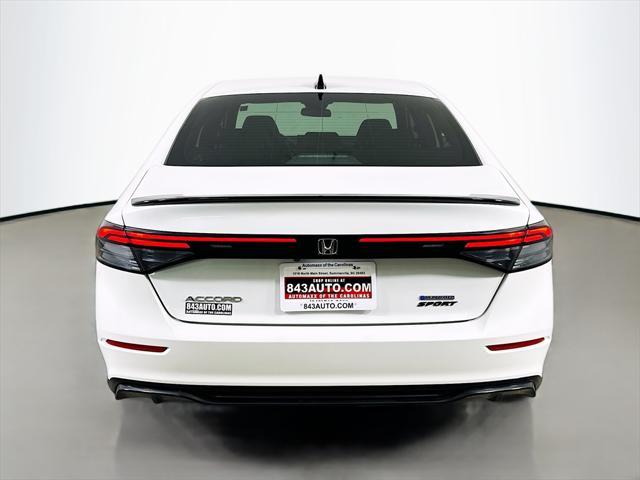 used 2024 Honda Accord Hybrid car, priced at $26,370