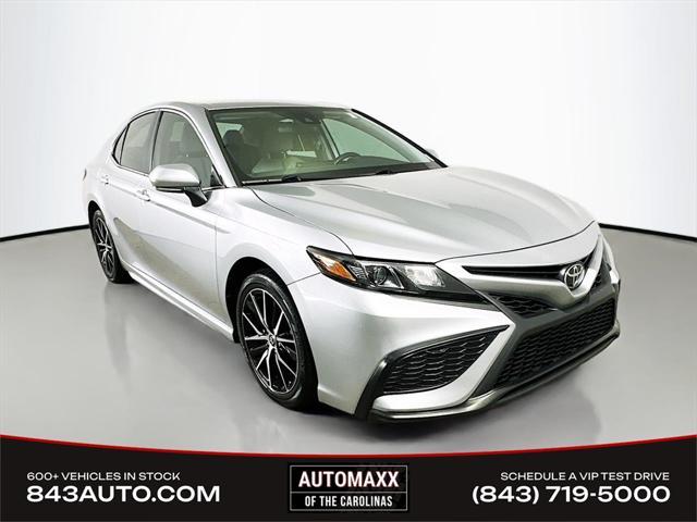 used 2022 Toyota Camry car, priced at $28,100