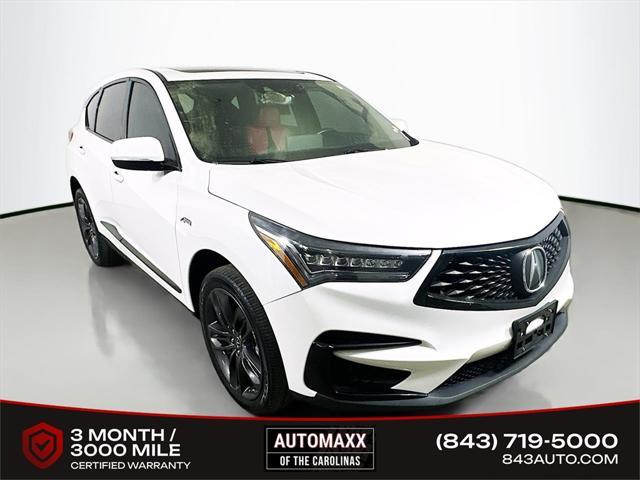 used 2021 Acura RDX car, priced at $27,654