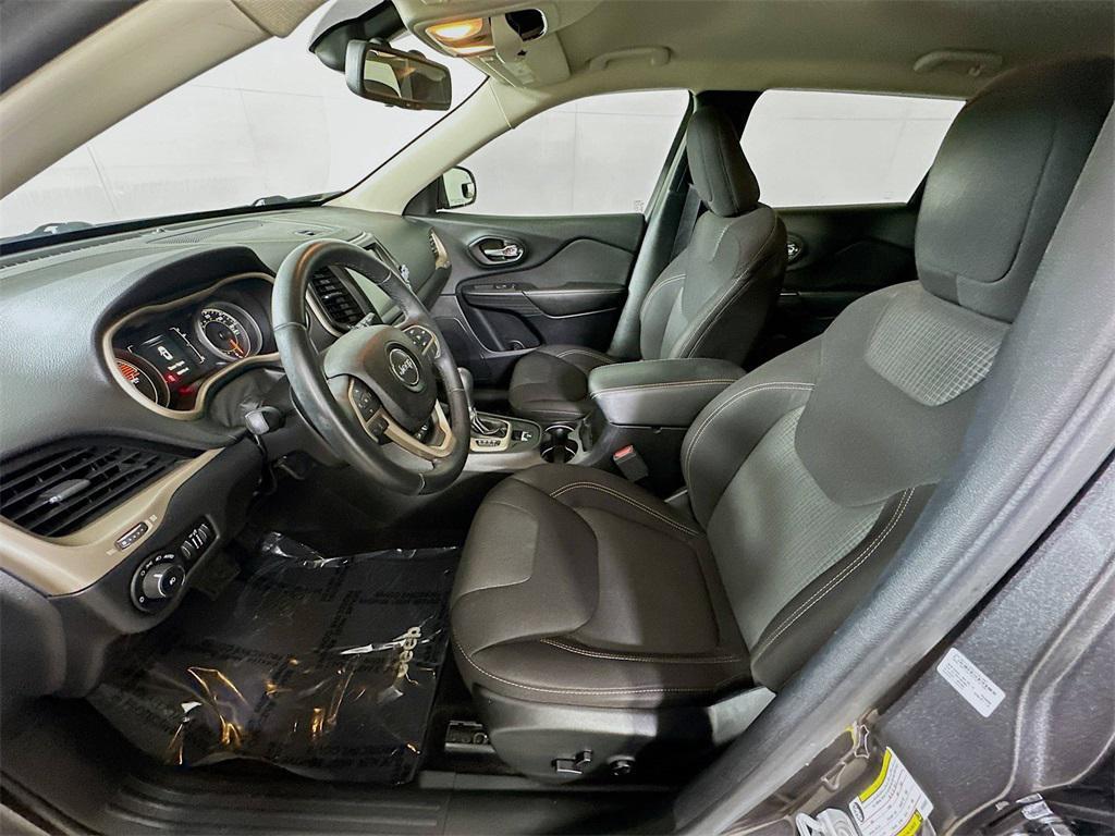 used 2017 Jeep Cherokee car, priced at $15,900