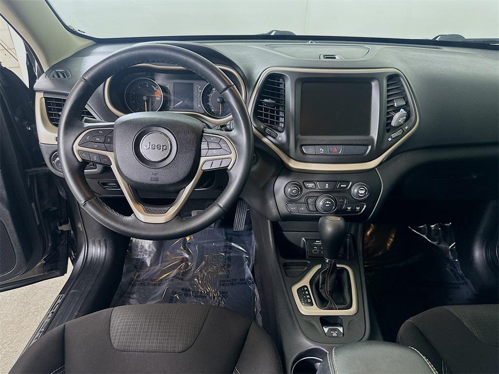 used 2017 Jeep Cherokee car, priced at $15,900