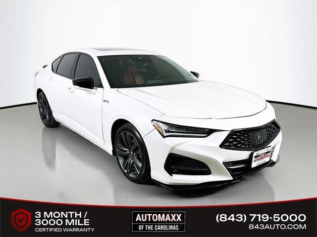 used 2021 Acura TLX car, priced at $29,313