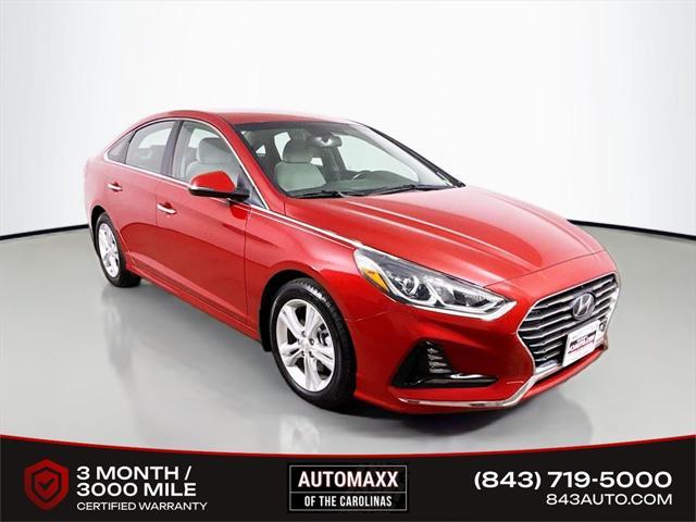 used 2018 Hyundai Sonata car, priced at $13,309